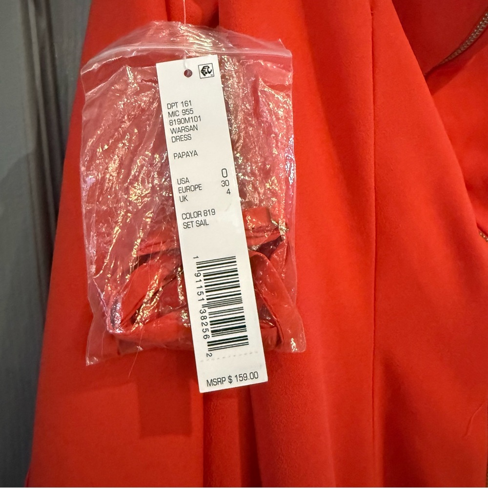 ANTONIO MELANI Vibrant Red Mini Dress - Picture 5 of 7